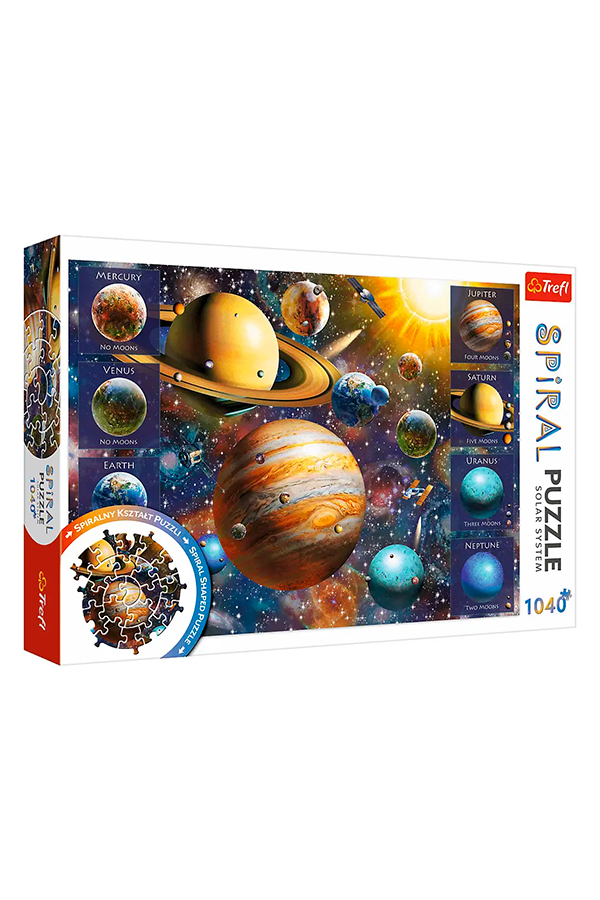 Пазлы Спиральные - "Солнечная система" цвет разноцветный ЦБ-00235716 SKT000946719 фото