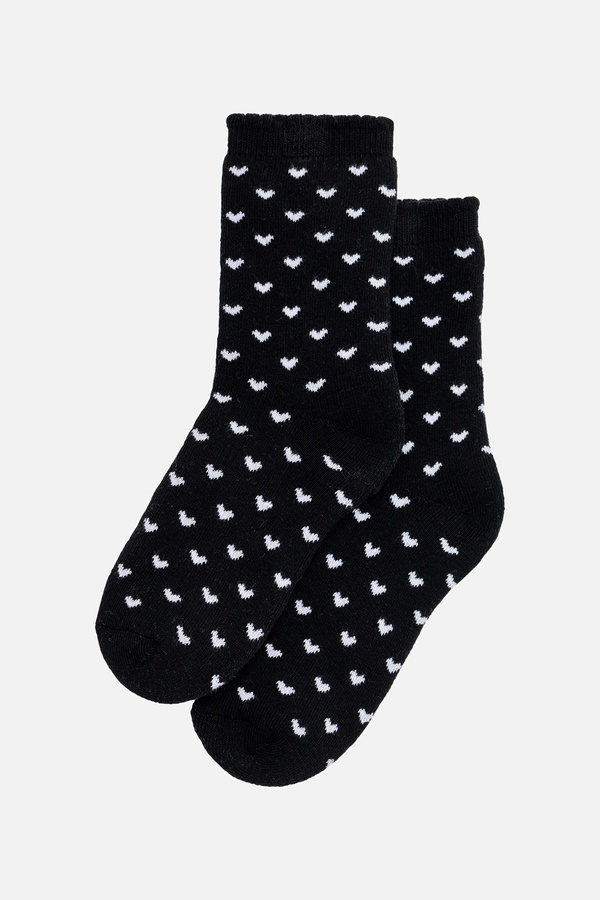 Шкарпетки для дівчинки 27-30 колір чорний ЦБ-00238569 SKT000956894 фото