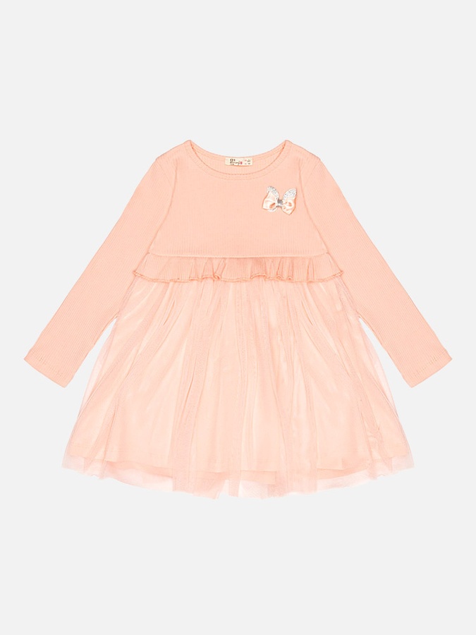 Сукня для дівчинки 98 колір персиковий ЦБ-00229977 SKT000933581 фото