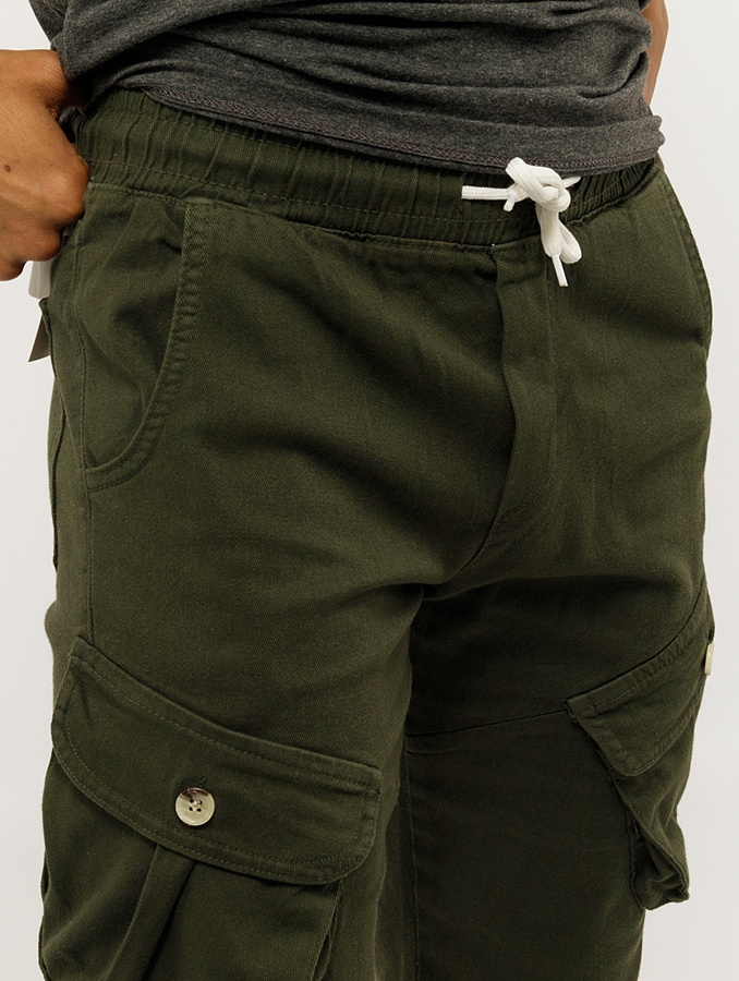 Чоловічі джинсові шорти 42 колір хакі ЦБ-00213860 SKT000894947 фото