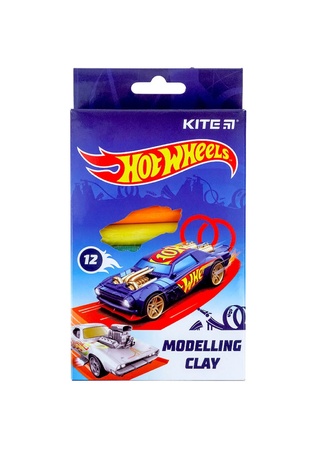 Пластилин восковой Kite Hot Wheels цвет разноцветный ЦБ-00223037 SKT000916543 фото