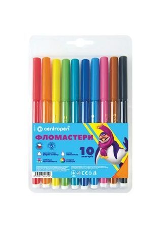Набір фломастерів длямалювання CENTROPEN 7550/10 ТП ЦБ-00281298 фото