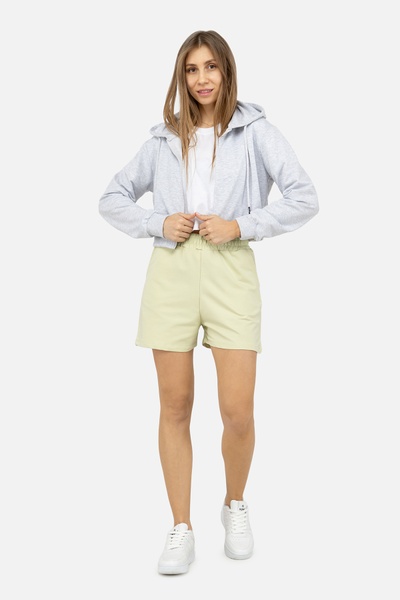 Жіночі спортивні шорти 52 колір оливковий ЦБ-00239104 SKT000957951 фото