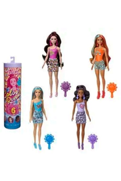 Лялька "Кольорове перевтілення" Barbie, серія "Райдужні та стильні" колір різнокольоровий ЦБ-00245006 SKT000980405 фото