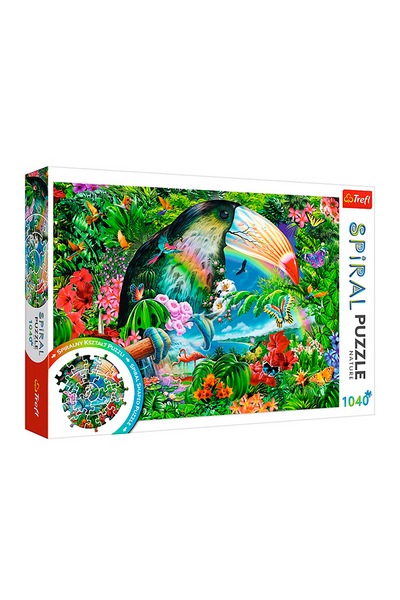 Пазлы Спиральные - "Тропический мир" цвет разноцветный ЦБ-00235717 SKT000946720 фото