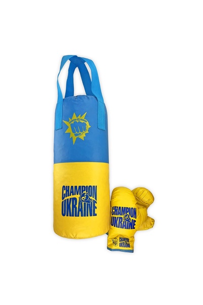 Боксерський набір "Великий. Україна" колір жовто-блакитний ЦБ-00097170 SKT000414145 фото