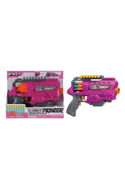 Игрушечный пистолет-автомат цвет розовый ЦБ-00249023 SKT000990607 фото