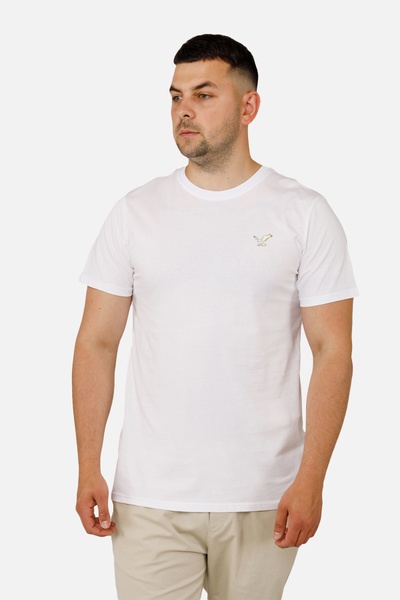 Чоловіча патріотична футболка з коротким рукавом 44 колір молочний ЦБ-00253856 SKT001002952 фото