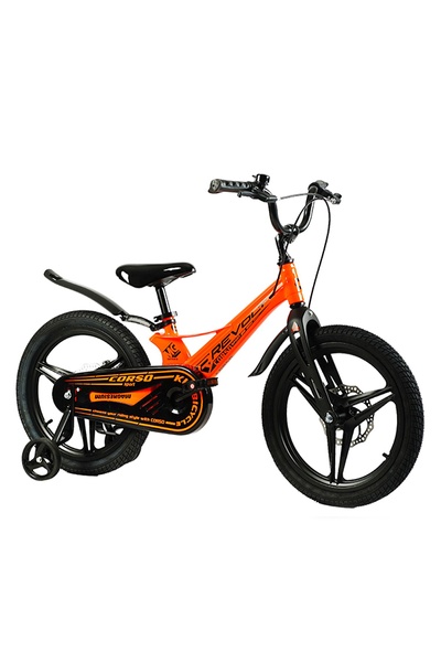 Велосипед 18" дюймов 2-х колесный Corso «REVOLT» цвет оранжевый ЦБ-00246119 SKT000983456 фото