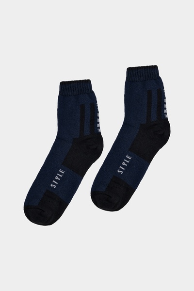 Чоловічі шкарпетки 40-42 колір темно-синій ЦБ-00234530 SKT000944133 фото