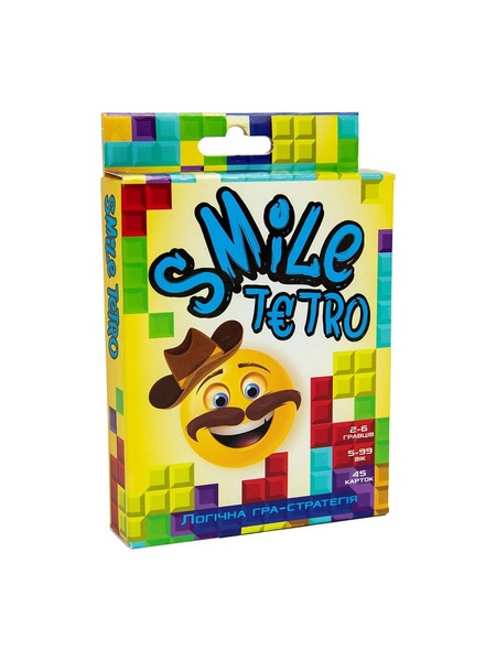 Настільна гра "Smile tetro" колір різнокольоровий ЦБ-00191654 SKT000846268 фото