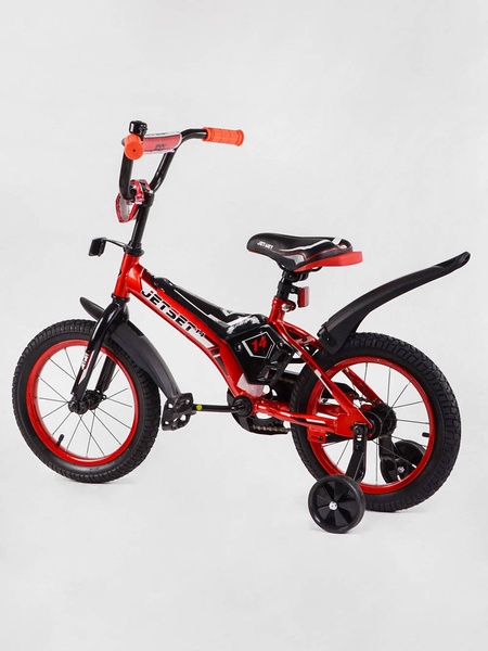 Дитячий двоколісний велосипед колір червоно-чорний ЦБ-00213400 SKT000893652 фото