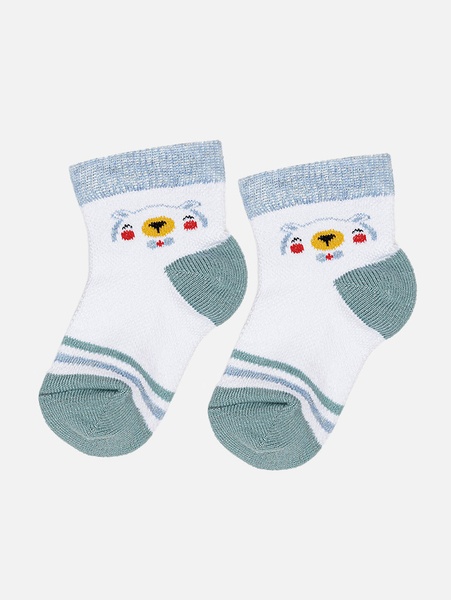 Шкарпетки для хлопчика 17-19 колір білий ЦБ-00218277 SKT000904217 фото