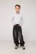 Футболка-поло с длинным рукавом для мальчика цвет светло-серый 116 ЦБ-00281210 фото 2