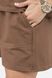 Жіночі спортивні шорти 42 колір капучино ЦБ-00250919 SKT000994671 фото 5