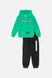 Костюм з штанами для хлопчика 116 колір зелений ЦБ-00220709 SKT000910763 фото 1