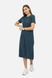 Жіноча сукня з коротким рукавом 42 колір синій ЦБ-00246518 SKT000984714 фото 1