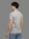 Чоловіча футболка регуляр 50 колір світло-сірий ЦБ-00218440 SKT000904476 фото 3