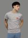 Чоловіча футболка регуляр 50 колір світло-сірий ЦБ-00218440 SKT000904476 фото 1