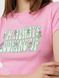 Жіноча коротка футболка 50 колір рожевий ЦБ-00219043 SKT000906732 фото 2