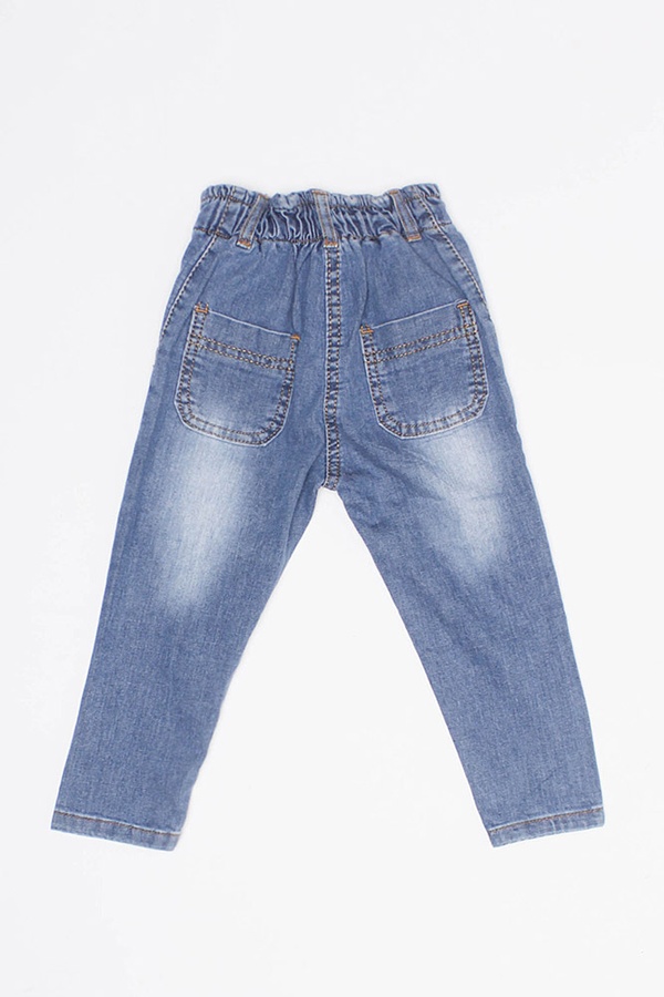Джинсові штани для дівчинки 92 колір синій ЦБ-00160318 SKT000542352 фото