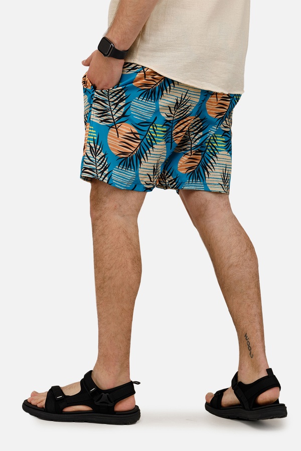 Мужские пляжные шорты 44 цвет синий ЦБ-00250599 SKT000993713 фото