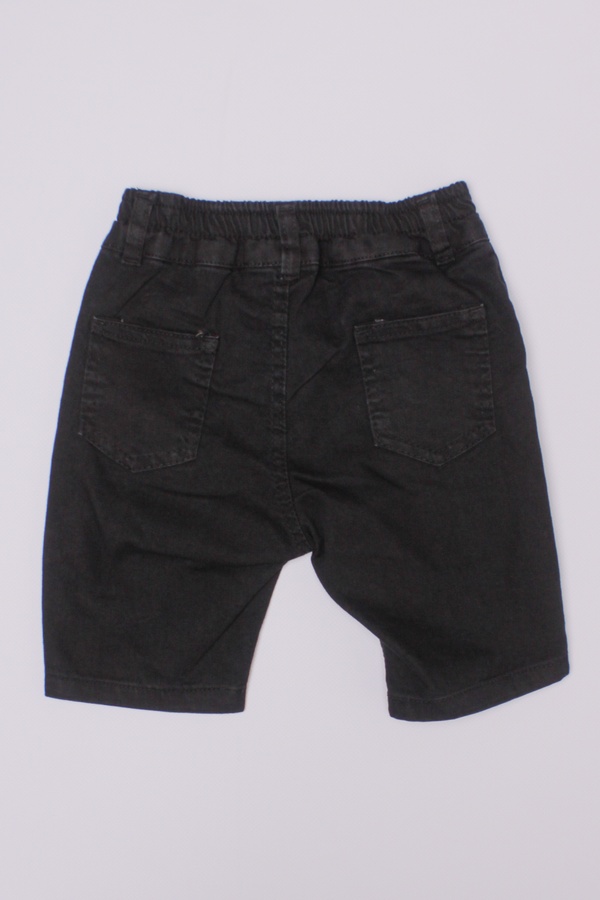 Джинсовые шорты для мальчика 110 цвет черный ЦБ-00187568 SKT000835362 фото