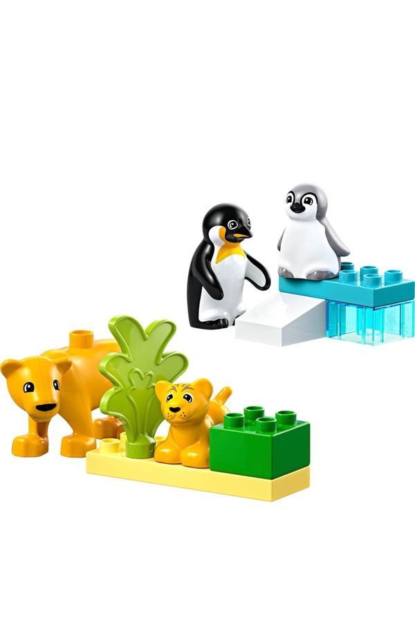 Конструктор LEGO DUPLO Сімейства диких тварин: Пінгвіни та Леви 10442 ЦБ-00271839 фото