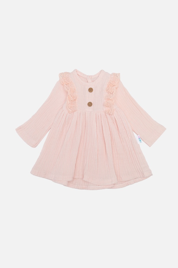 Сукня для дівчинки 68 колір персиковий ЦБ-00243087 SKT000966926 фото