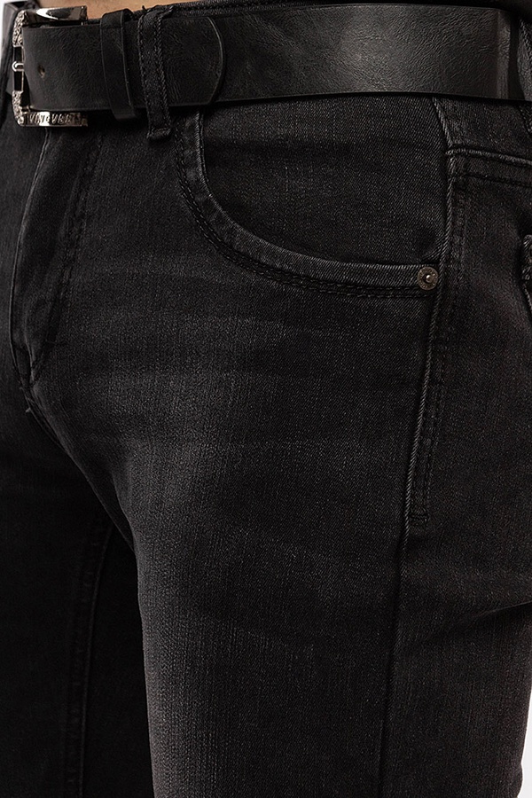 Мужские джинсы 44 цвет темно-серый ЦБ-00203313 SKT000873908 фото
