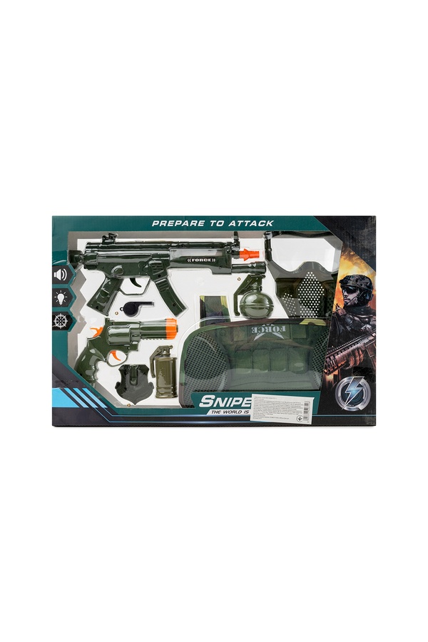 Іграшковий набір зі зброєю колір різнокольоровий ЦБ-00181783 SKT000602405 фото