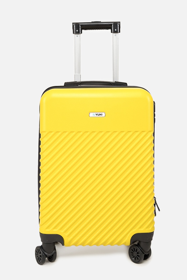 Мужской чемодан S цвет желтый ЦБ-00249992 SKT000992427 фото