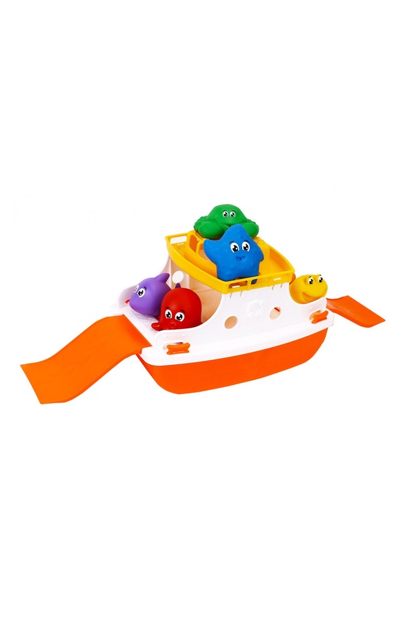 Игрушка для купания «Паром» цвет разноцветный ЦБ-00164874 SKT000556419 фото