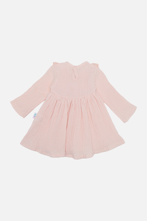 Сукня для дівчинки 68 колір персиковий ЦБ-00243087 SKT000966926 фото