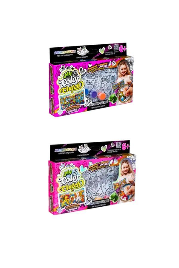 Комплект для творчества &laquo;My Color Clutch&raquo; Danko Toys CCL-01-01U,02U,03U...06U ЦБ-00260844 фото