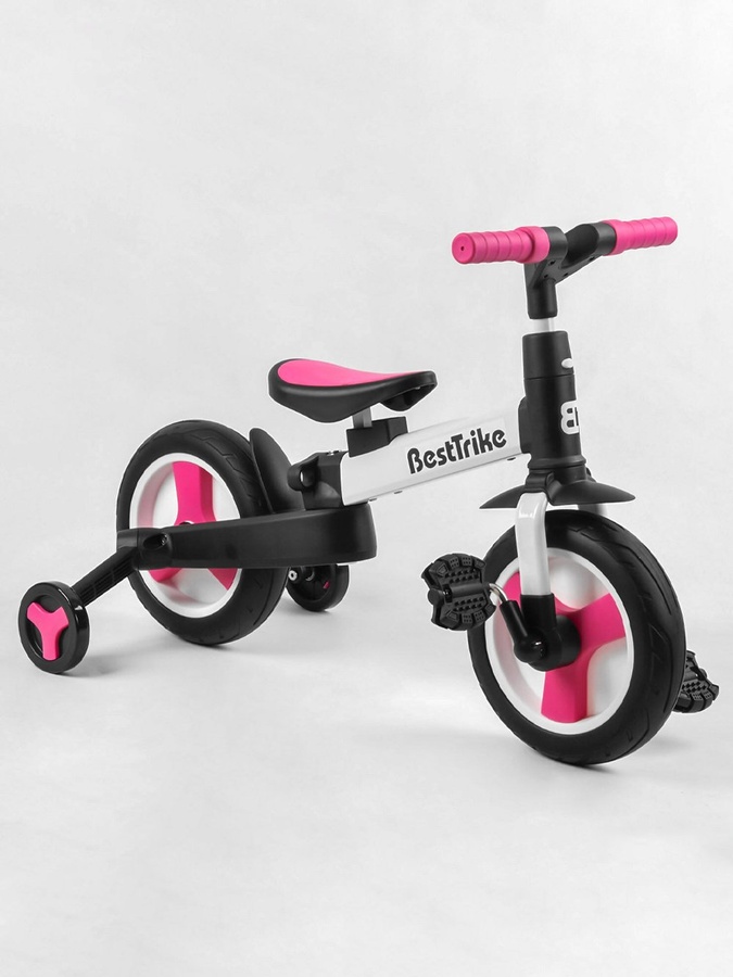 Велосипед-трансформер Best Trike цвет розовый ЦБ-00215546 SKT000898852 фото