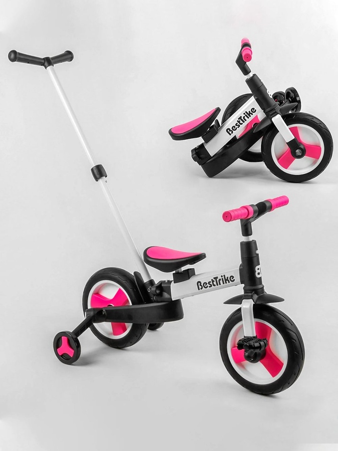 Велосипед-трансформер Best Trike колір рожевий ЦБ-00215546 SKT000898852 фото