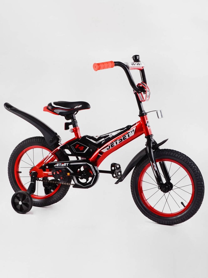 Дитячий двоколісний велосипед колір червоно-чорний ЦБ-00213400 SKT000893652 фото