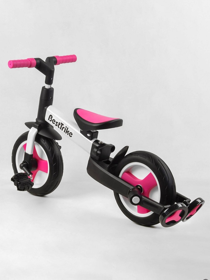 Велосипед-трансформер Best Trike колір рожевий ЦБ-00215546 SKT000898852 фото