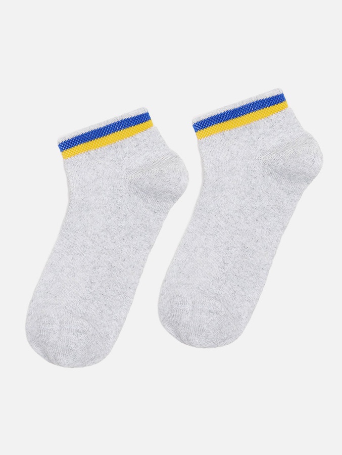Шкарпетки для хлопчика 31-34 колір світло-сірий ЦБ-00219849 SKT000908423 фото