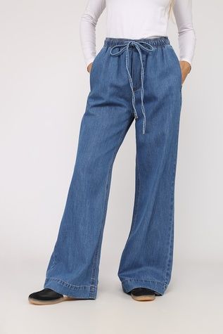 Джинсы baggy женские цвет синий 50 ЦБ-00279672 фото