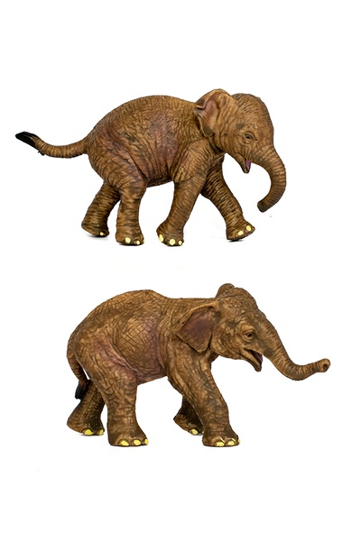 Іграшка фігурка тварини "Сафарі" Слоненя колір різнокольоровий ЦБ-00237346 SKT000953977 фото