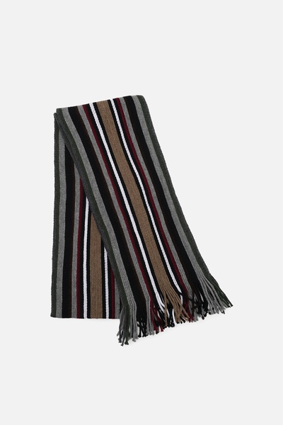 Чоловічий шарф One колір сірий ЦБ-00237525 SKT000954236 фото