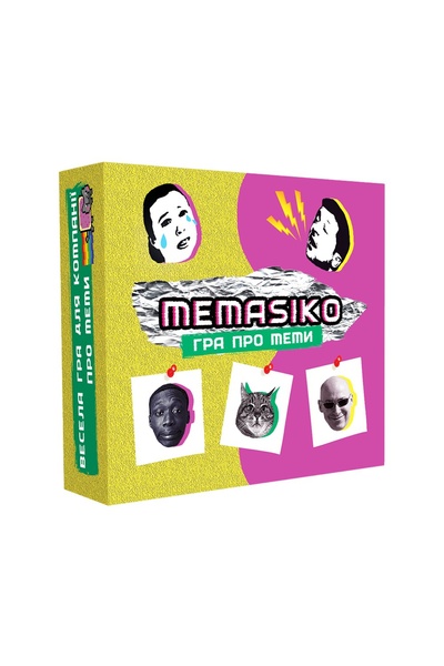 Настільна гра "Мемасіко" колір різнокольоровий ЦБ-00213987 SKT000895375 фото
