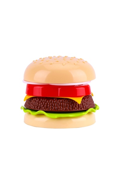 Іграшка "Пірамідка гамбургер"" колір різнокольоровий ЦБ-00183032 SKT000605590 фото