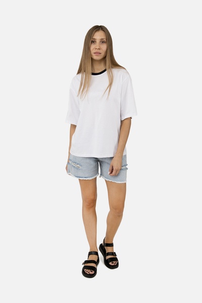 Женская футболка с коротким рукавом 50 цвет белый ЦБ-00253408
