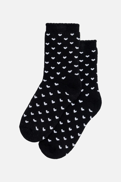 Шкарпетки для дівчинки 35-38 колір чорний ЦБ-00238569 SKT000956896 фото