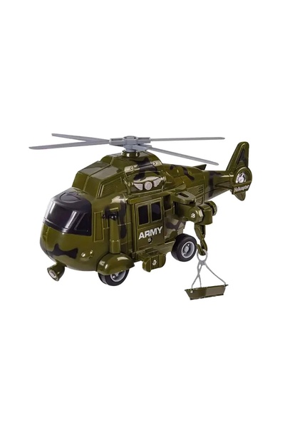 Игрушка Военный вертолет цвет разноцветный ЦБ-00183010 SKT000605555 фото