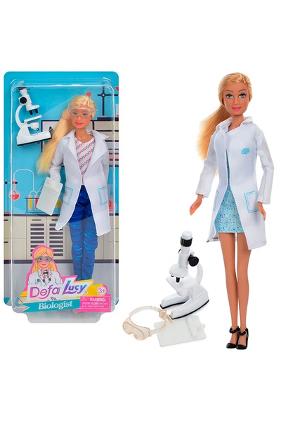 Іграшковий набір - лялька лікар-лаборант колір різнокольоровий ЦБ-00203235 SKT000873769 фото
