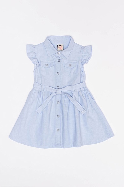Плаття для дівчинки 92 колір блакитний ЦБ-00118730 SKT000519355 фото
